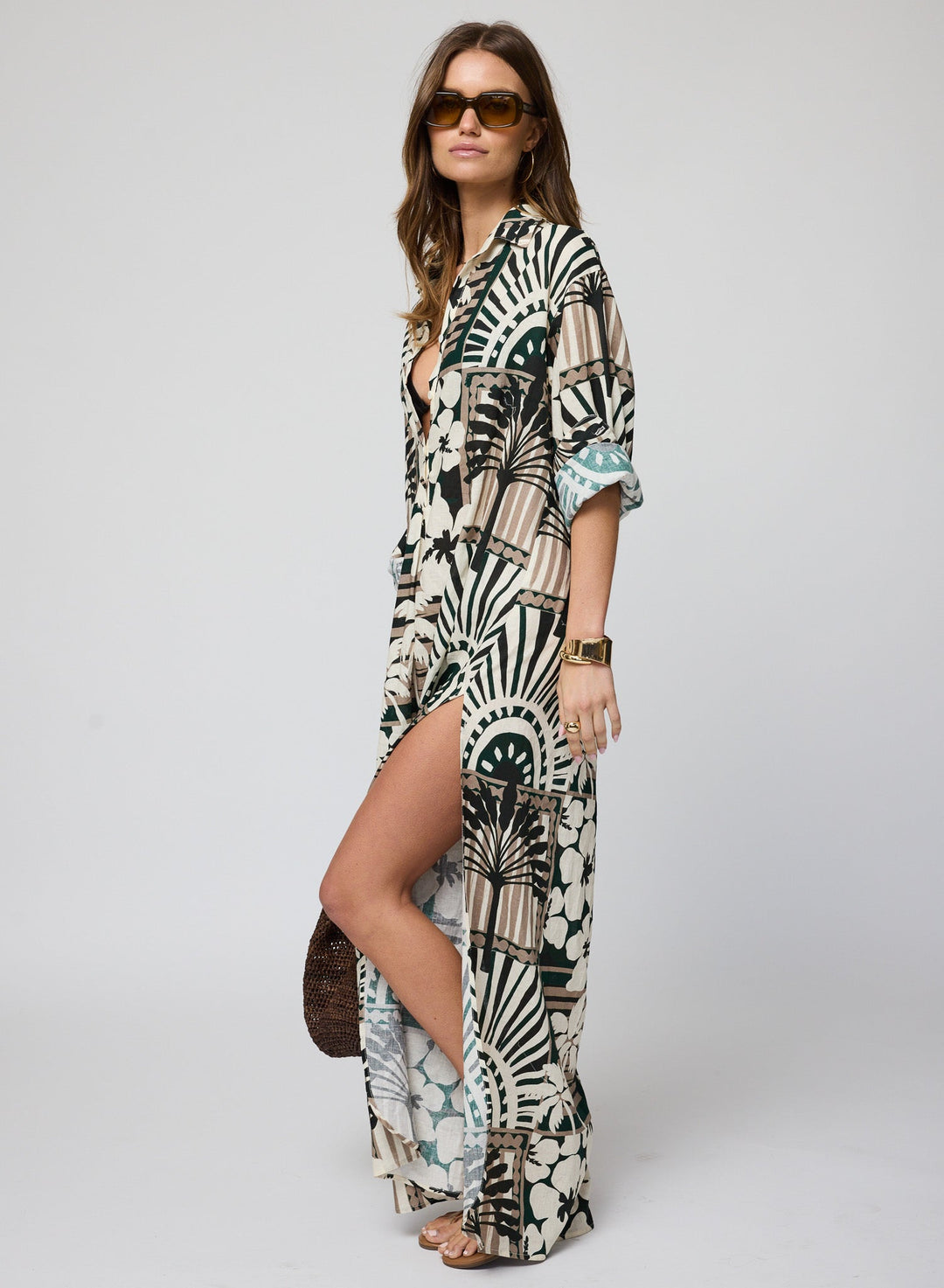 THE LINEN VOILE KAFTAN