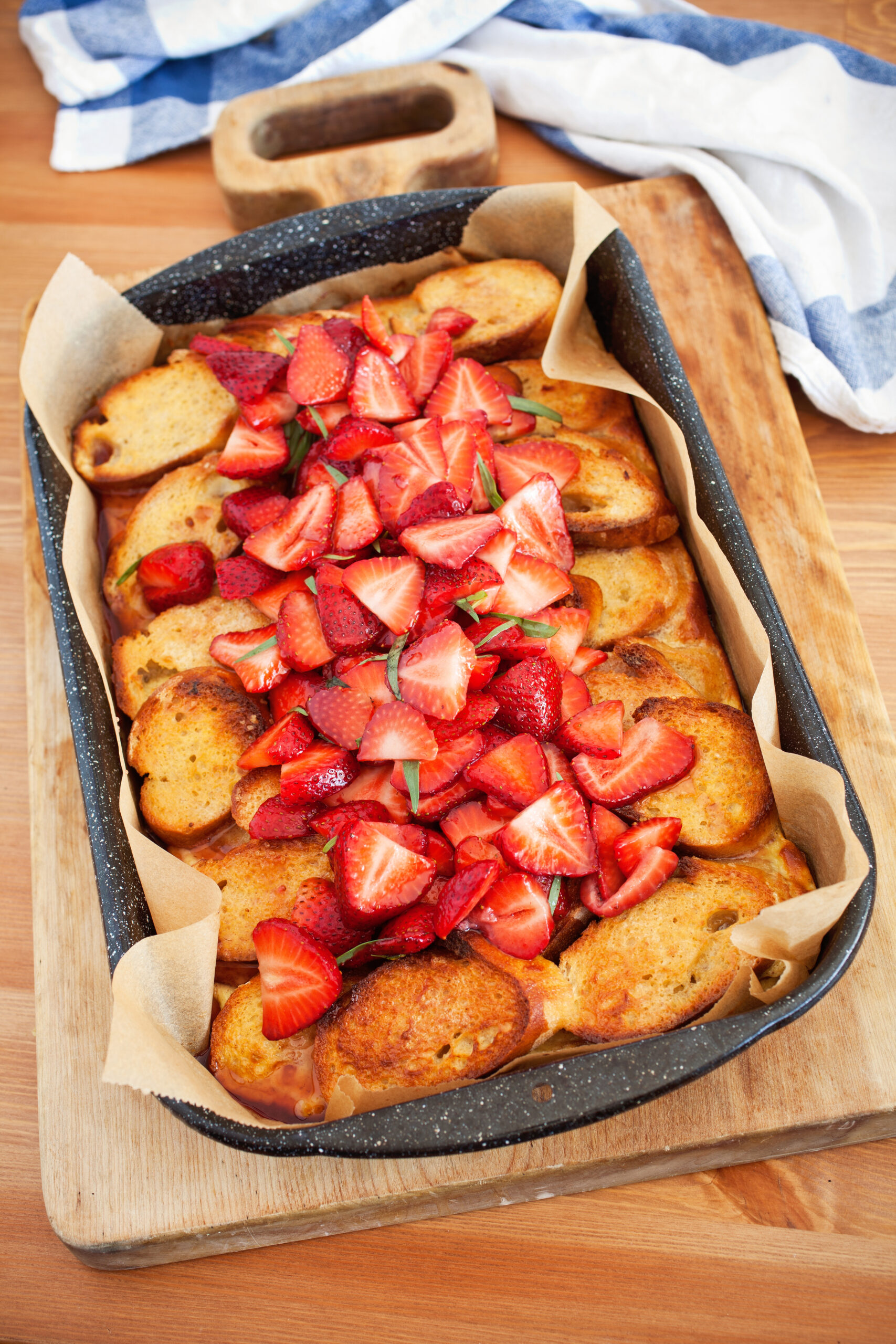Baked French Toast and Berries