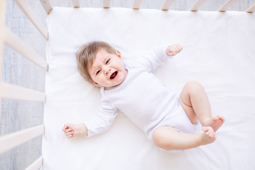 baby in crib